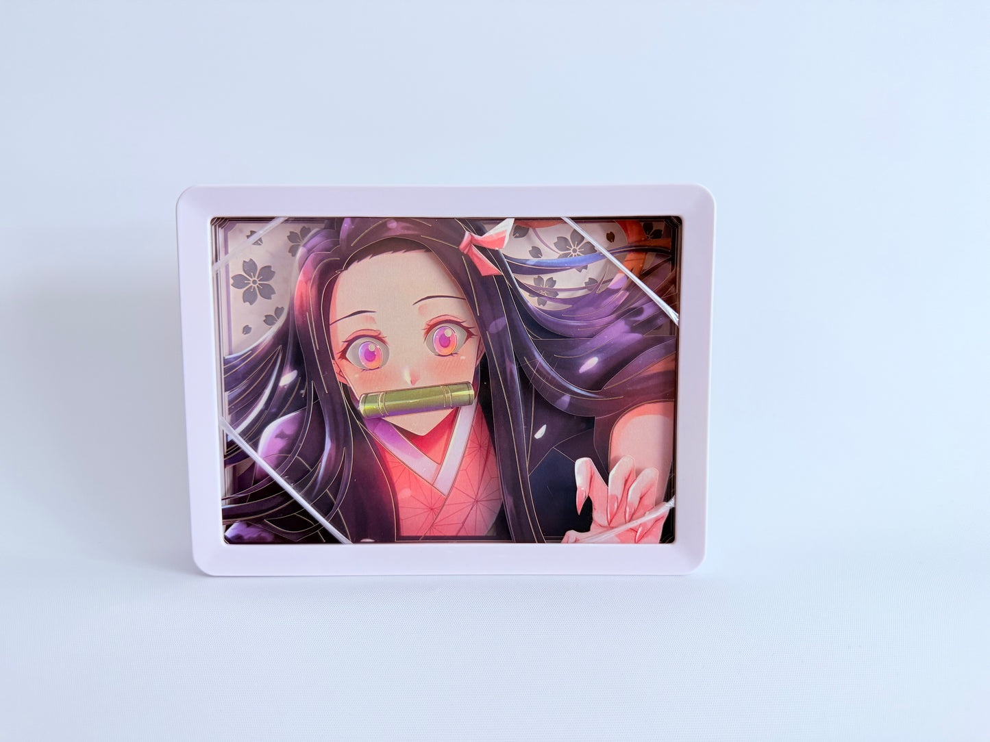 Nezuko demonslayer anime 3d light box
