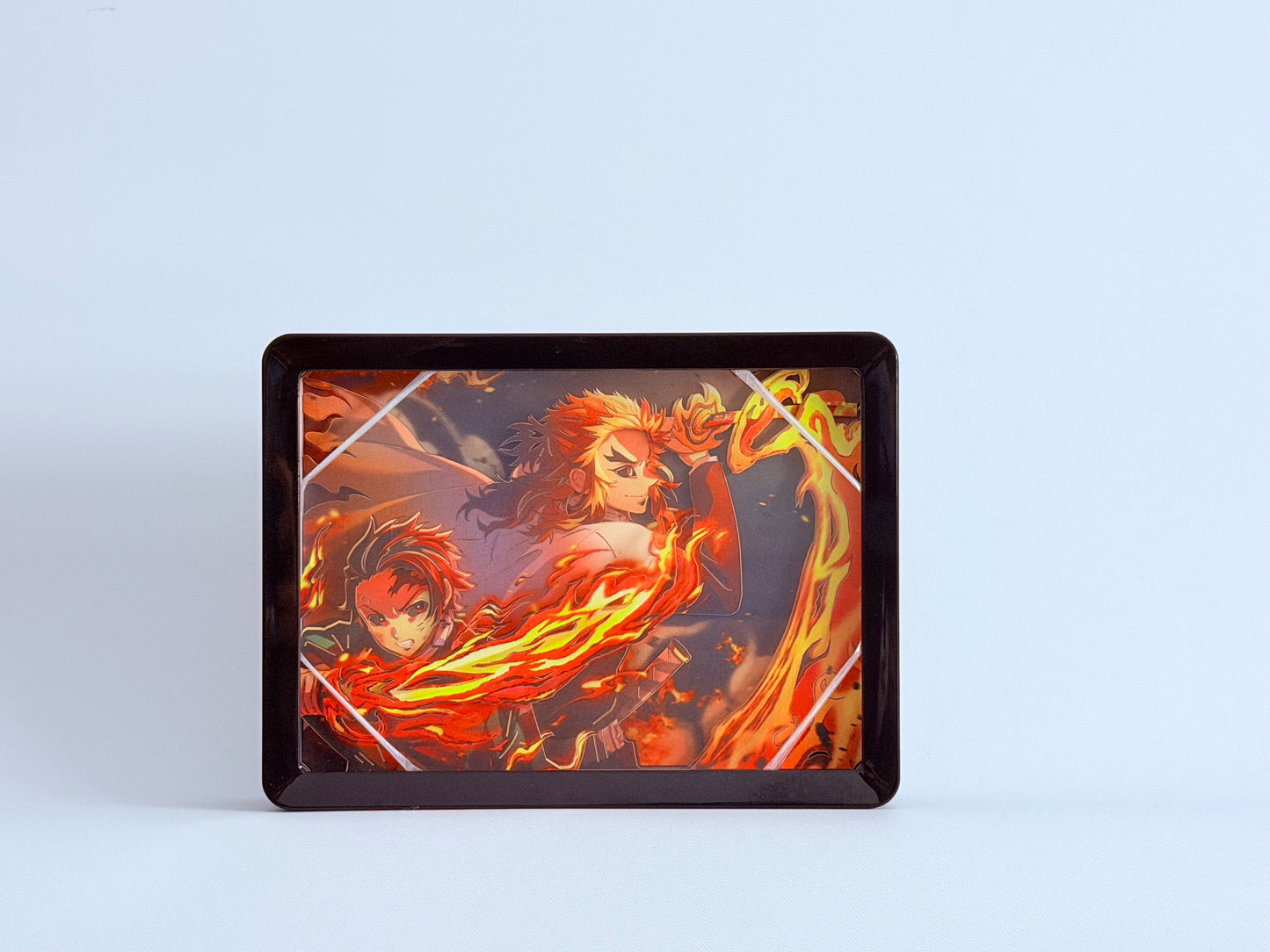 Rengoku and tanjiro demonslayer anime 3d light box