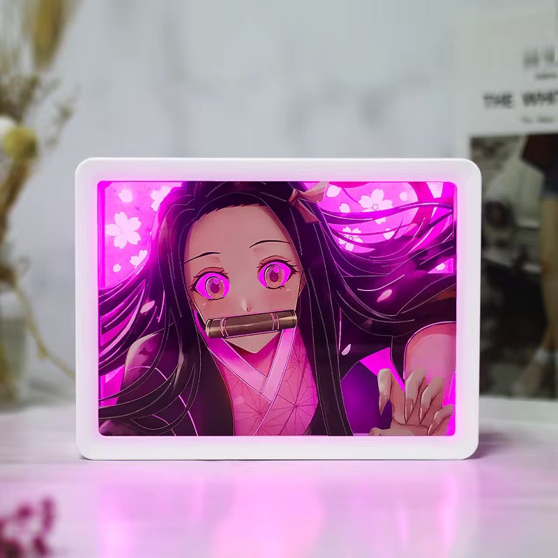 3D Anime light boxes